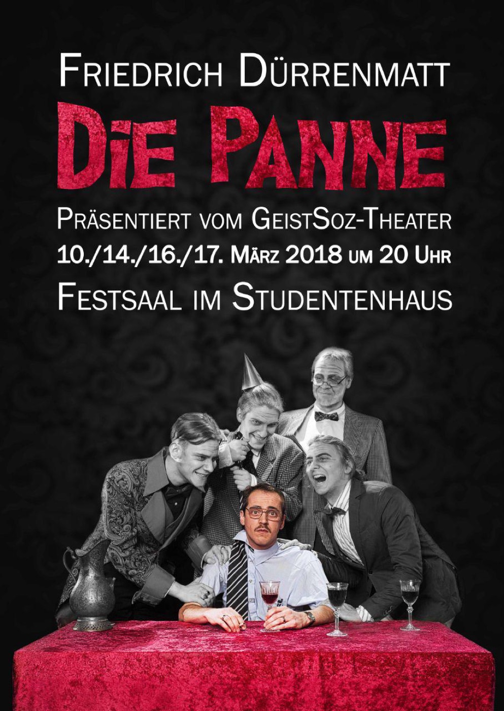 Plakat: Die Panne